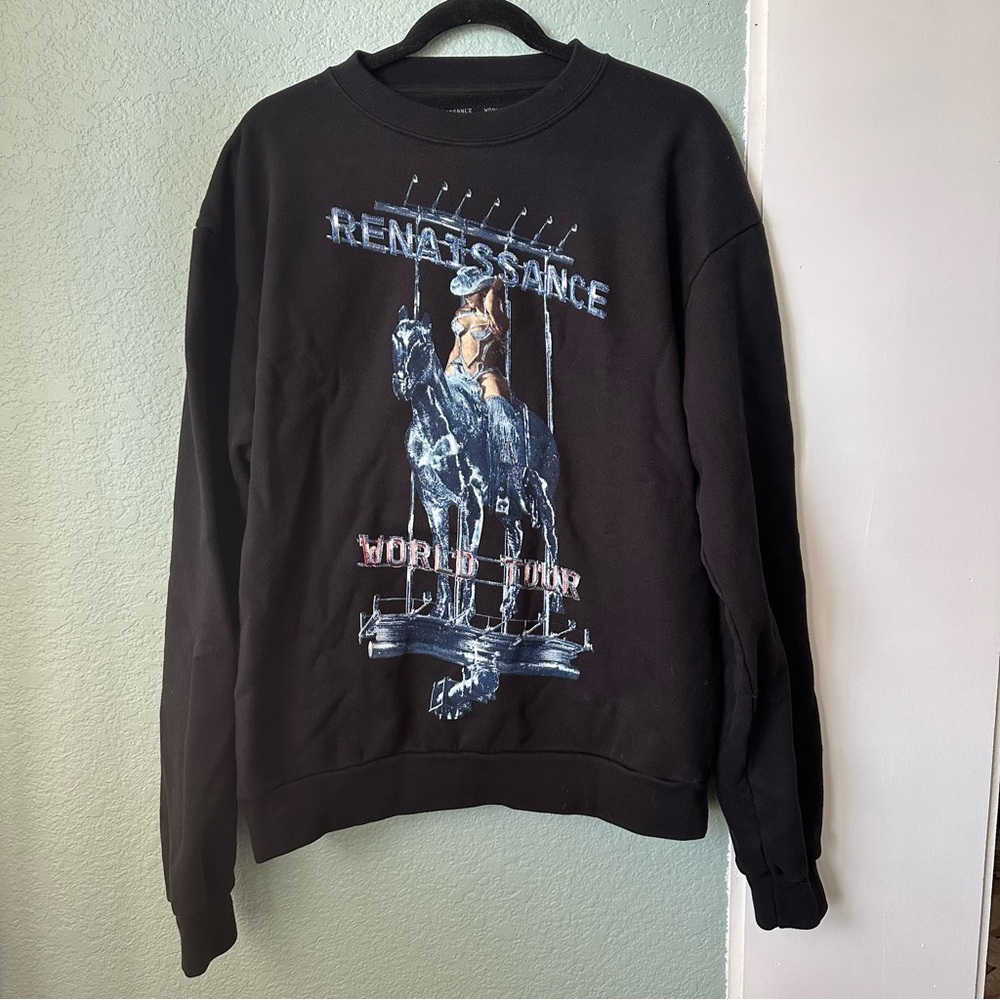 Beyoncé Official Renaissance World Tour Merch Small Sweatshirt NWOT never worn